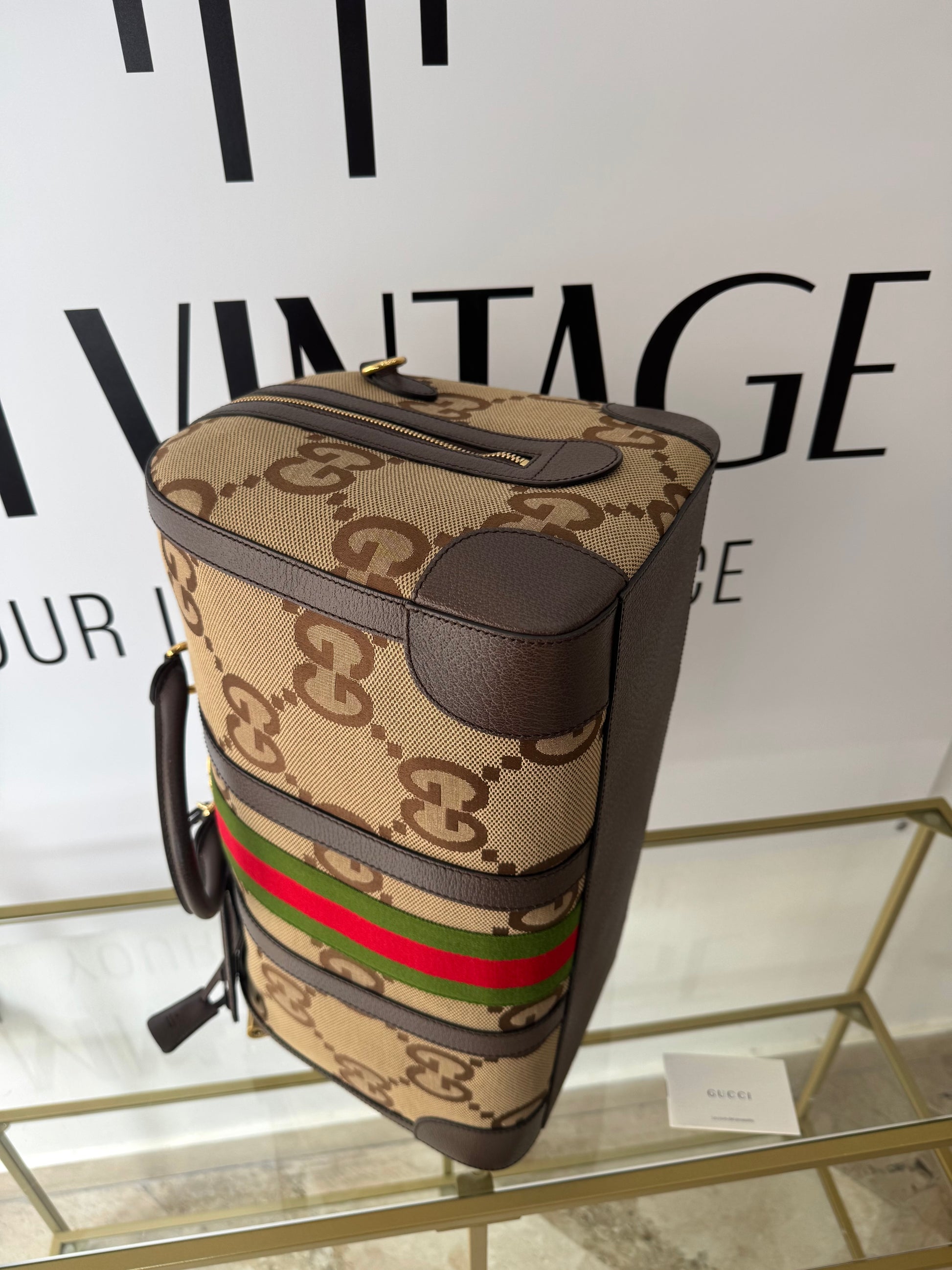 Borsone Savoy GG Jumbo Gucci