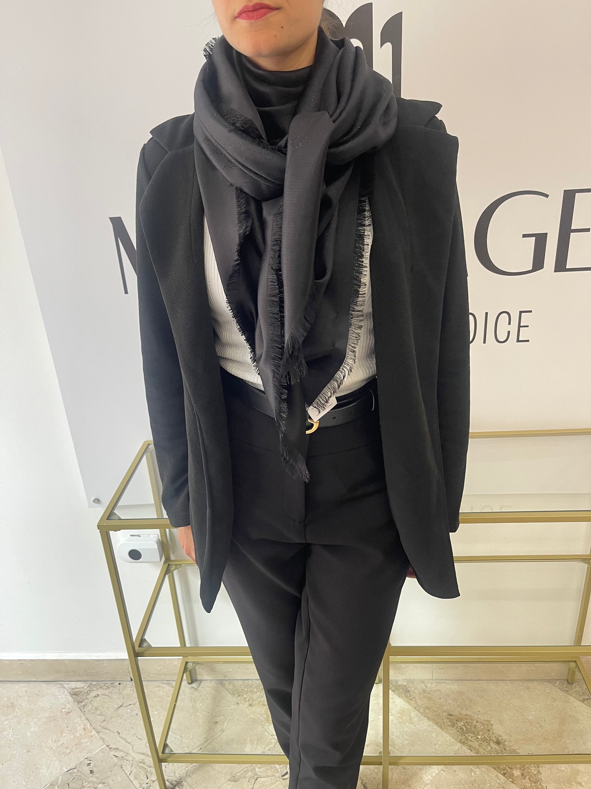 Scialle GG Lamé Gucci