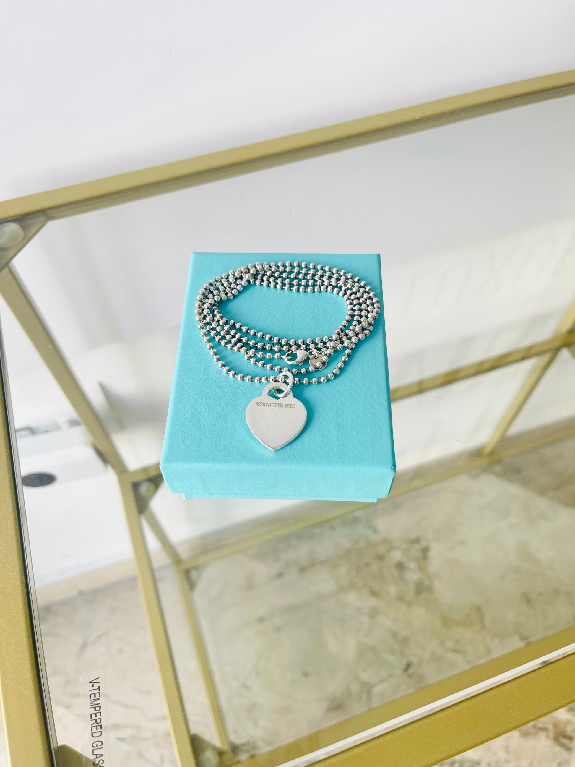 Collana a pallini Cuore M Tiffany