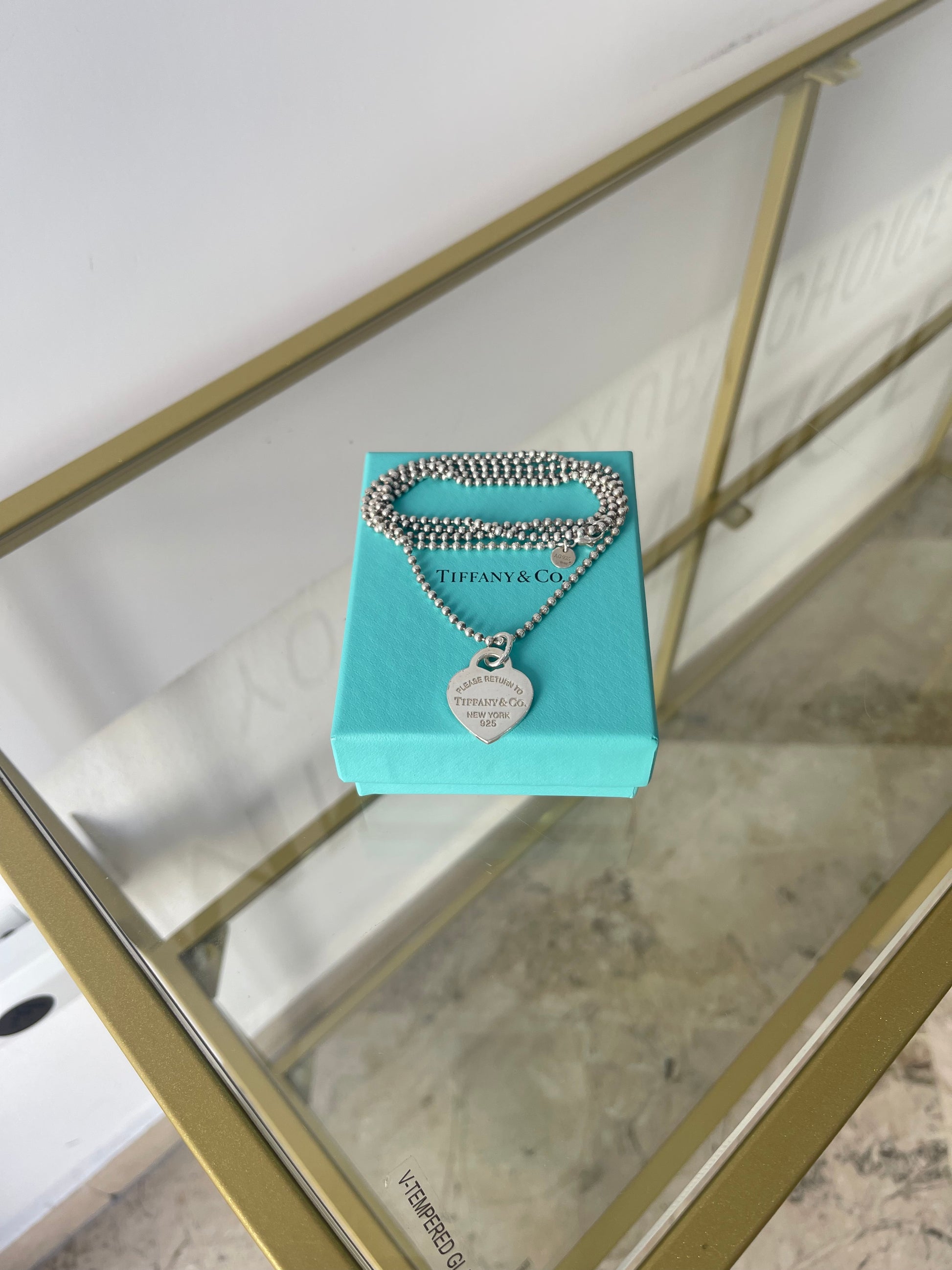 Collana a pallini Cuore M Tiffany