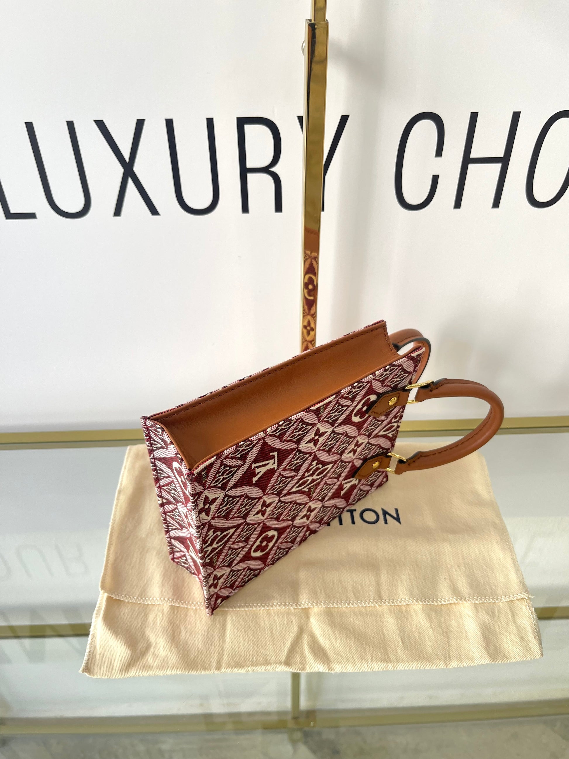 Borsa Petit Sac Plat Jacquard Since 1854 Louis Vuitton