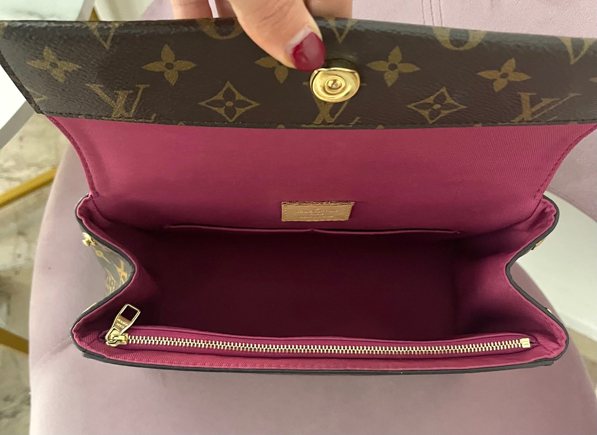 Borsa Cluny BB Monogram Louis Vuitton