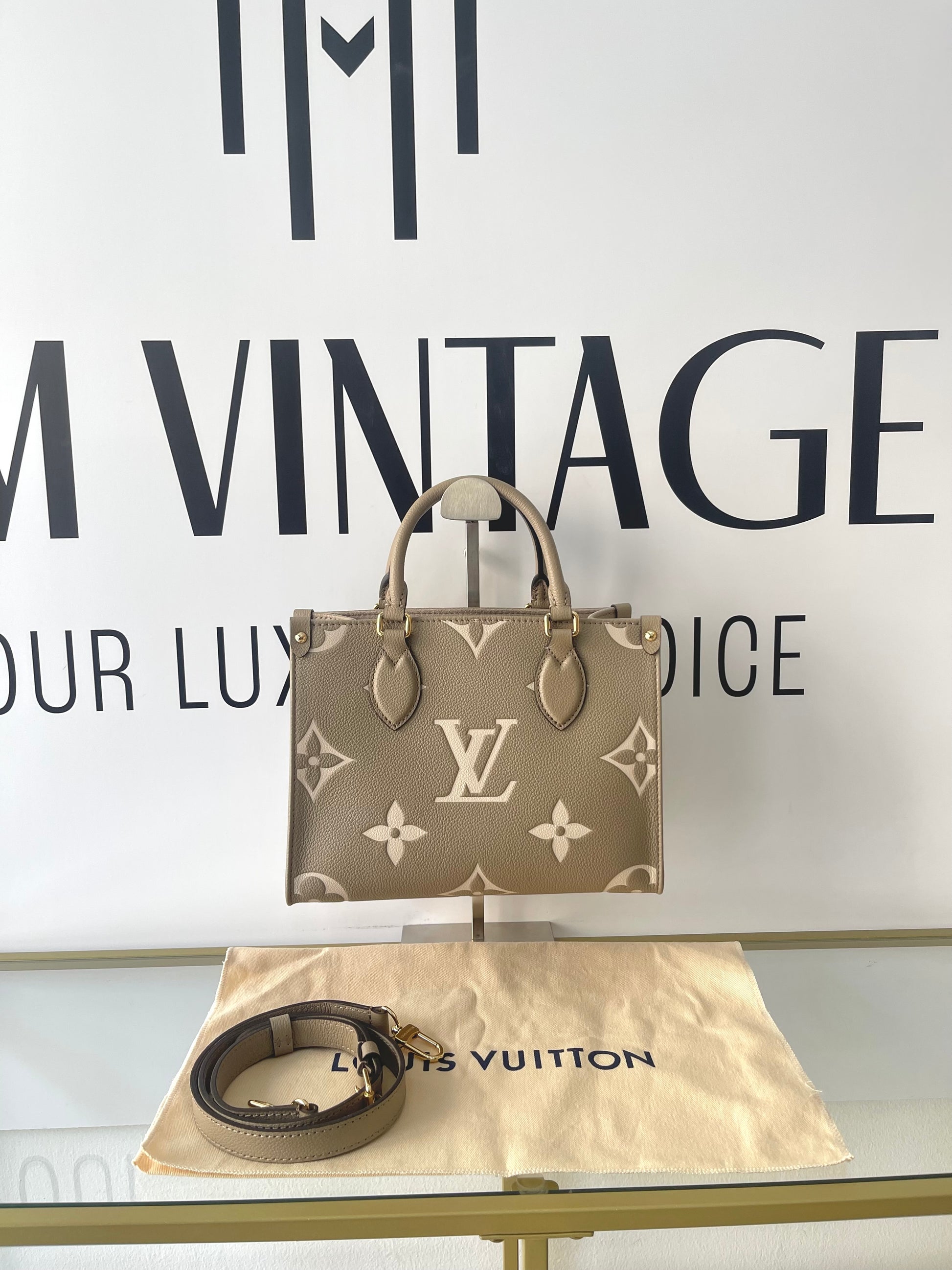 Borsa OnTheGo PM Monogram Empreinte Louis Vuitton