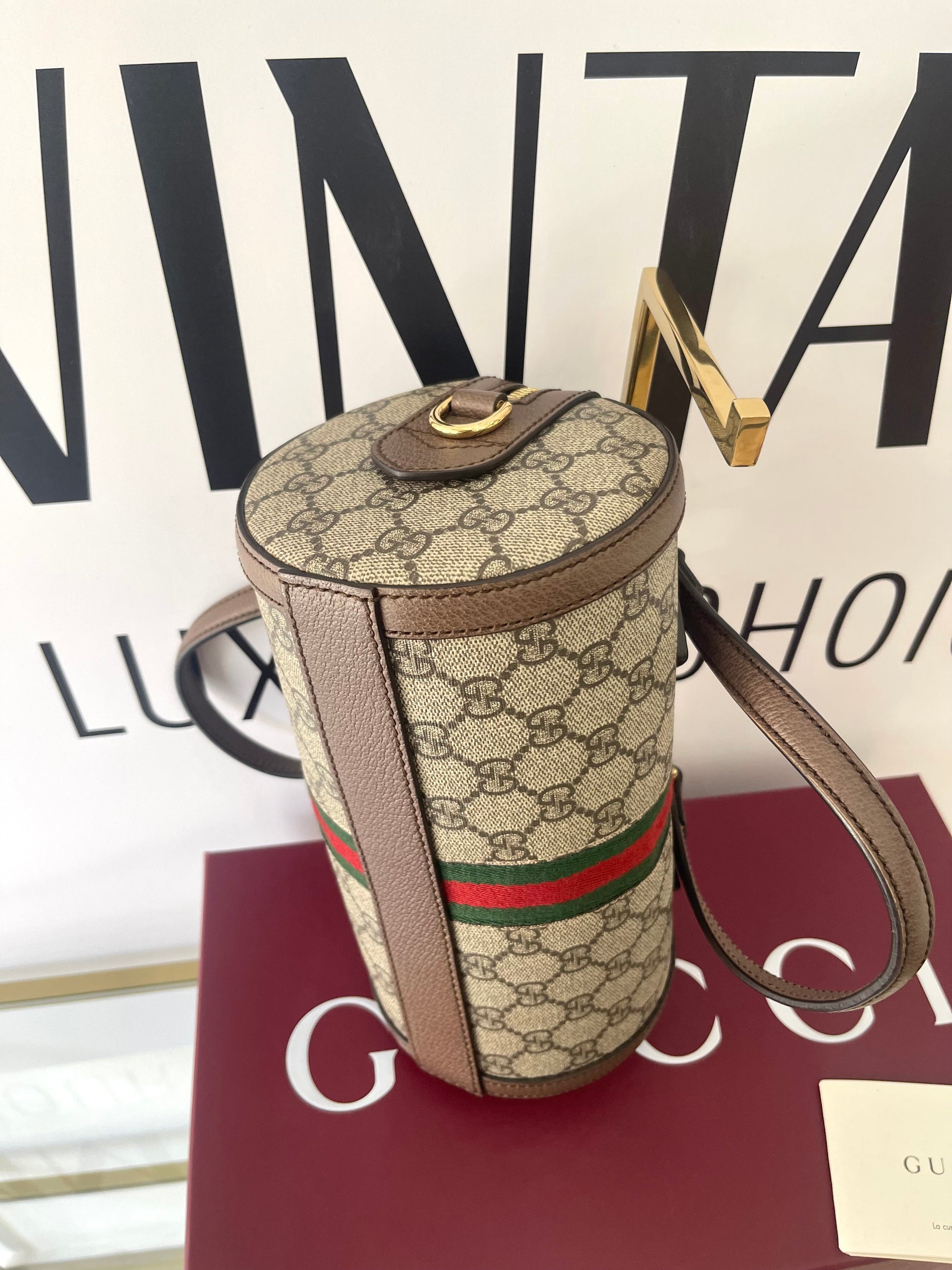 Borsa Ophidia Boston GG Supreme Gucci