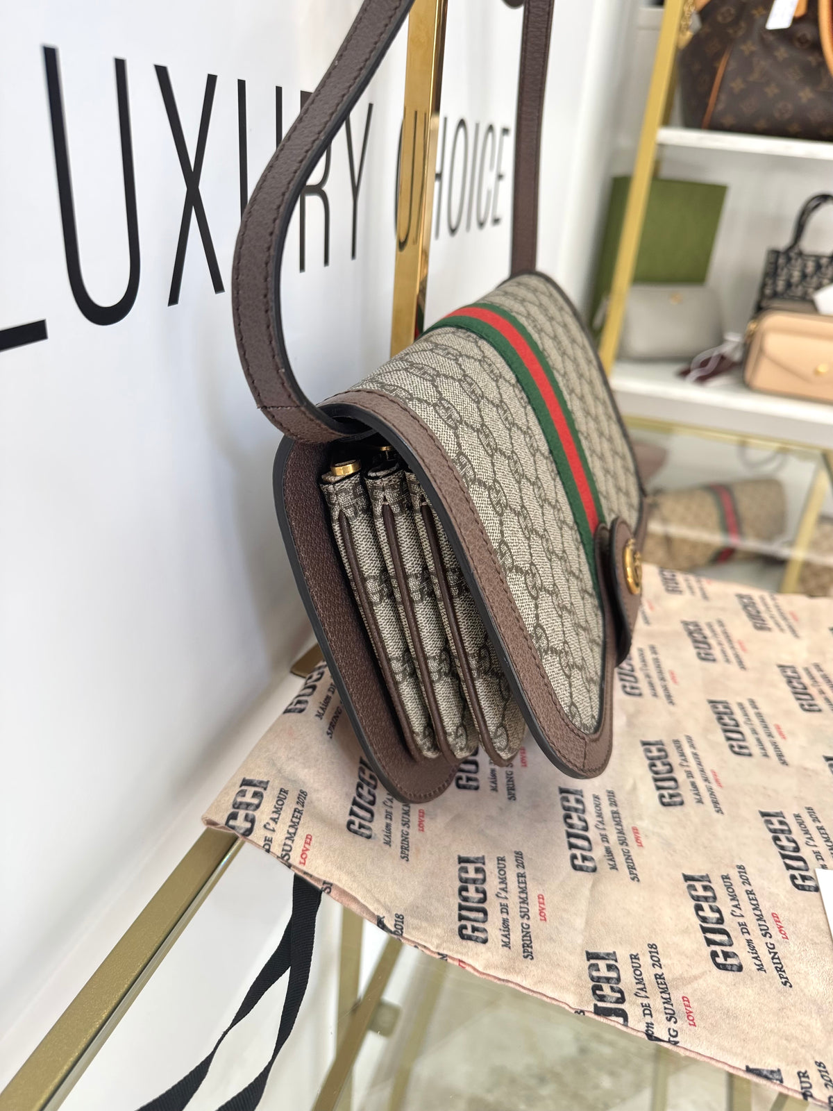 Borsa Ophidia Messenger GG Supreme Gucci