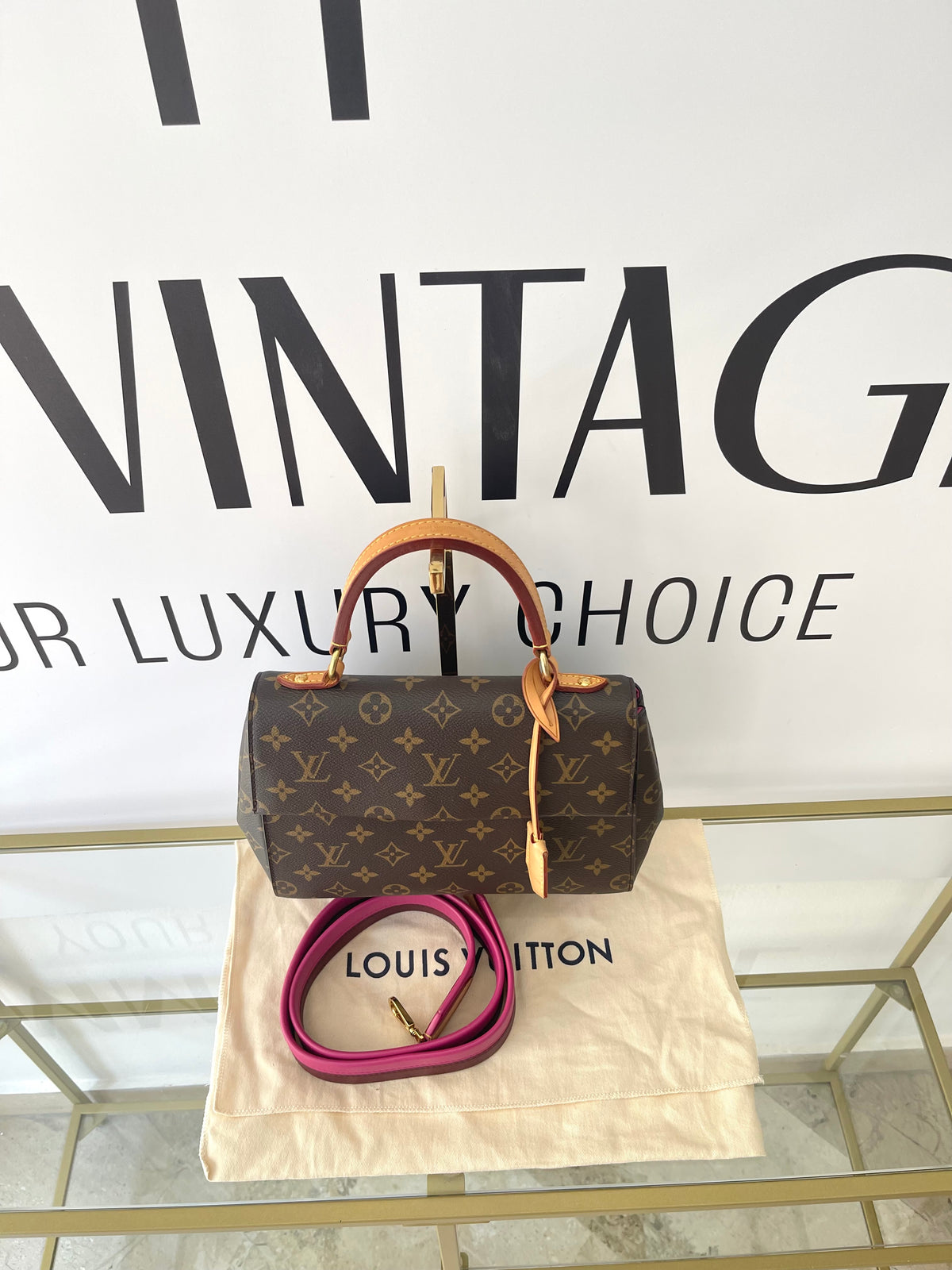 Borsa Cluny BB Monogram Louis Vuitton