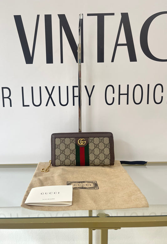 Portafoglio Ophidia GG Supreme Gucci