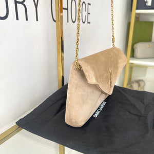 Pochette Cassandre in Suede Saint Laurent