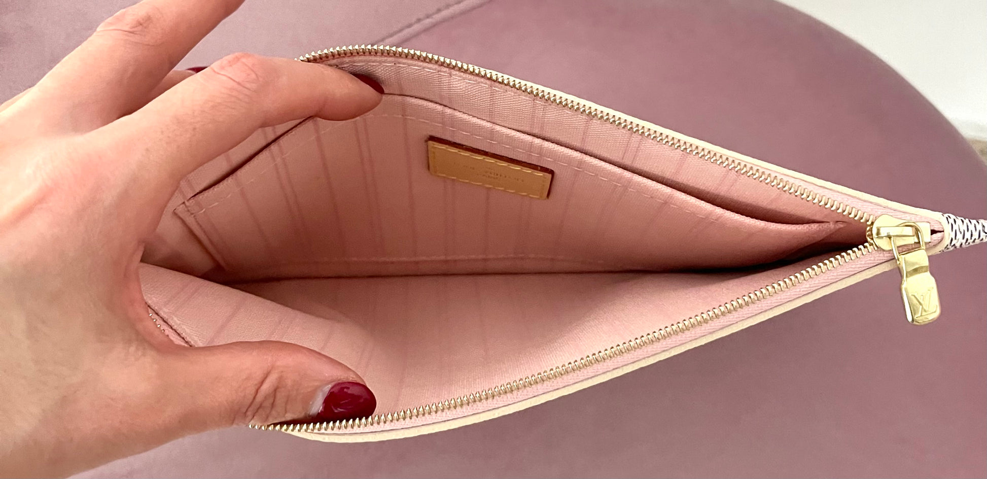 Pochette Damier Azur Louis Vuitton