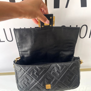 Borsa Baguette FF Fendi