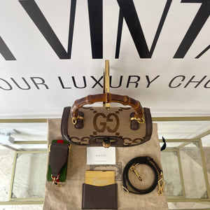 Borsa Bamboo 1947 Jumbo GG Gucci