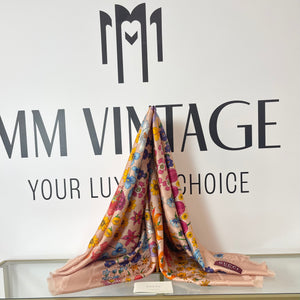 Foulard stampa Floreale Gucci