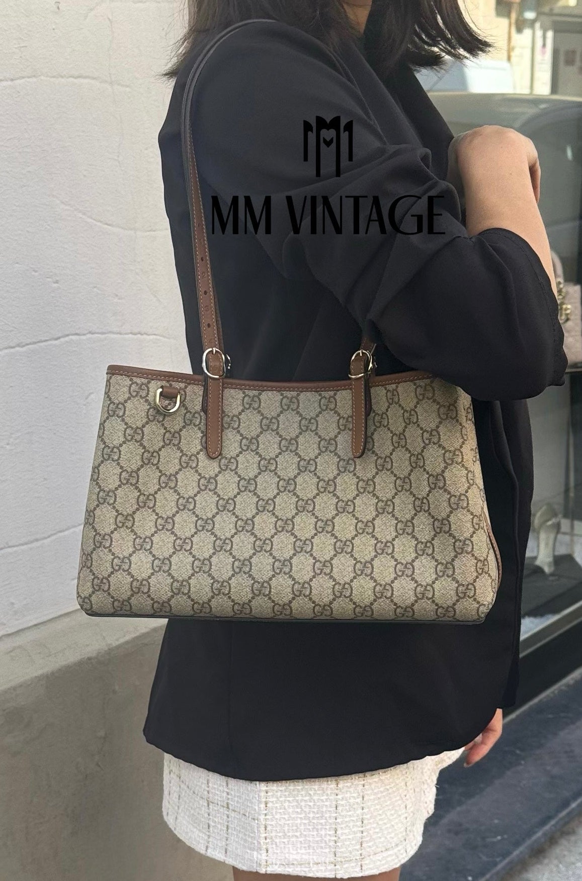 Borsa Shopping Emblem GG Gucci