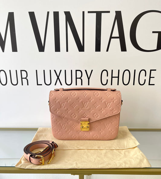 Borsa Metis Monogram Empreinte Pink Louis Vuitton
