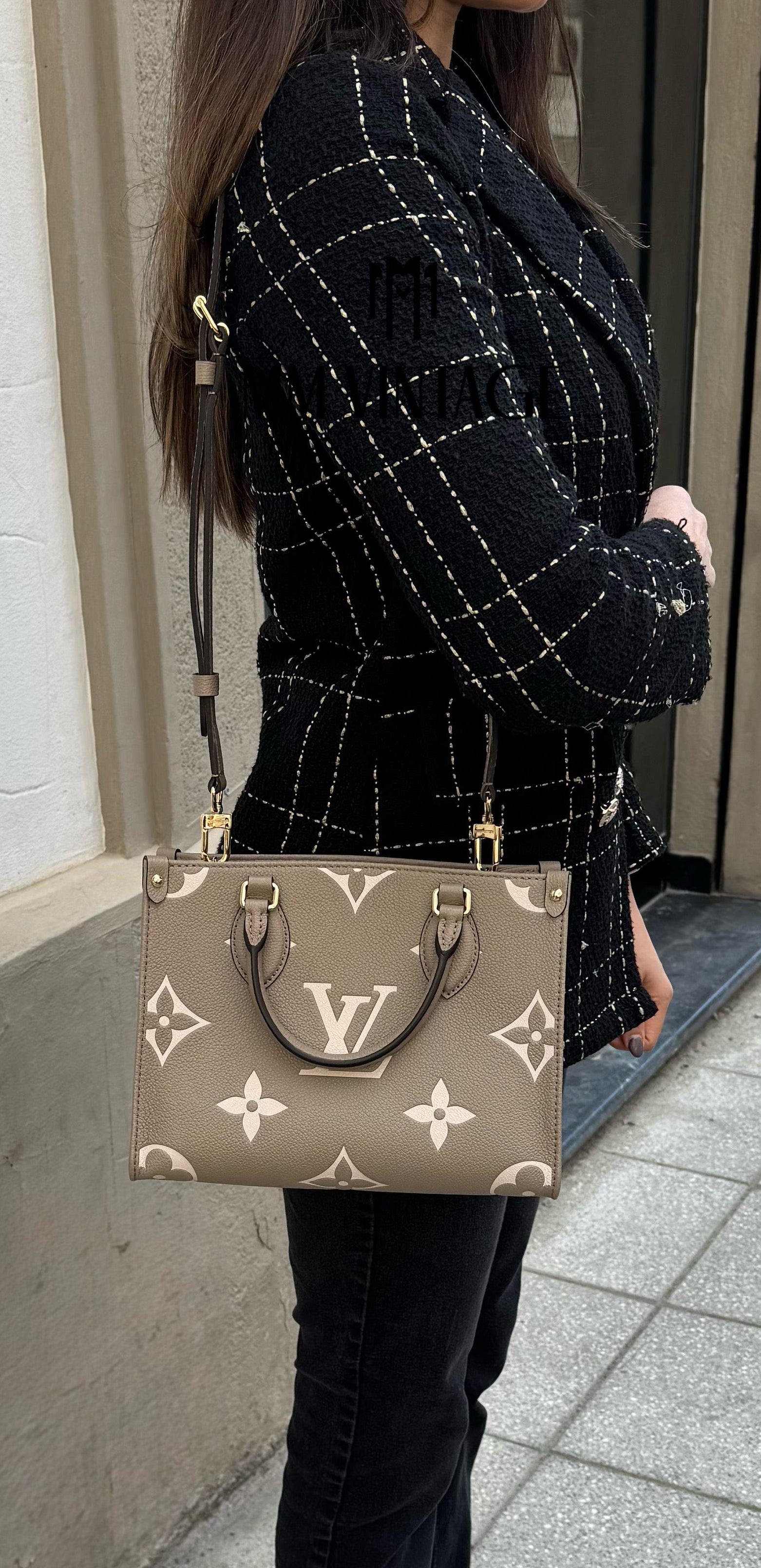Borsa OnTheGo PM Monogram Empreinte Louis Vuitton