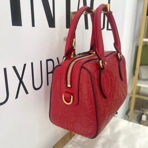 Bauletto Boston Guccissima Gucci