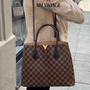 Borsa Kensington Damier Ebène Louis Vuitton