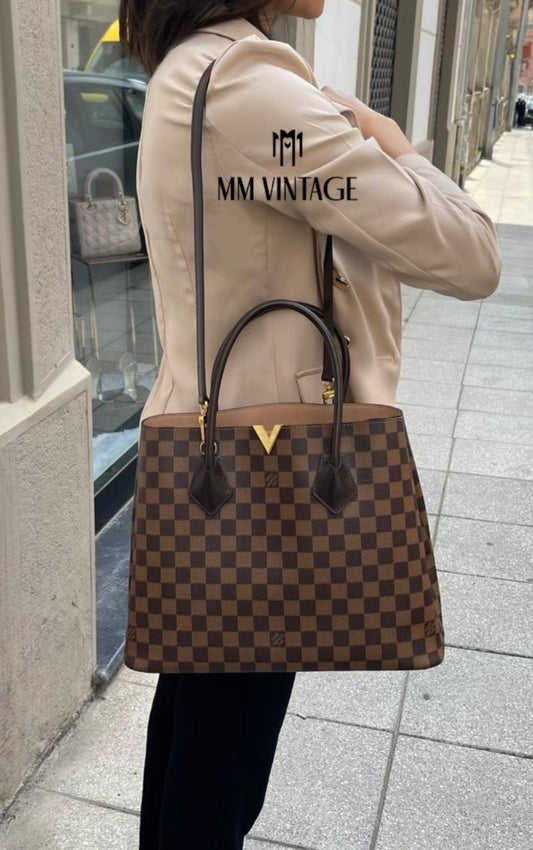 Borsa Kensington Damier Ebène Louis Vuitton