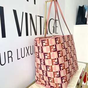 Borsa Shopping Roll Large reversibile Fendi