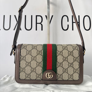 Borsa Ophidia GG Supreme hw oro Gucci