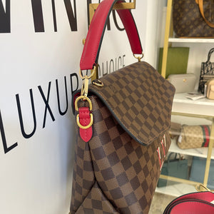 Borsa Beaubourg MM Damier Ebène Louis Vuitton