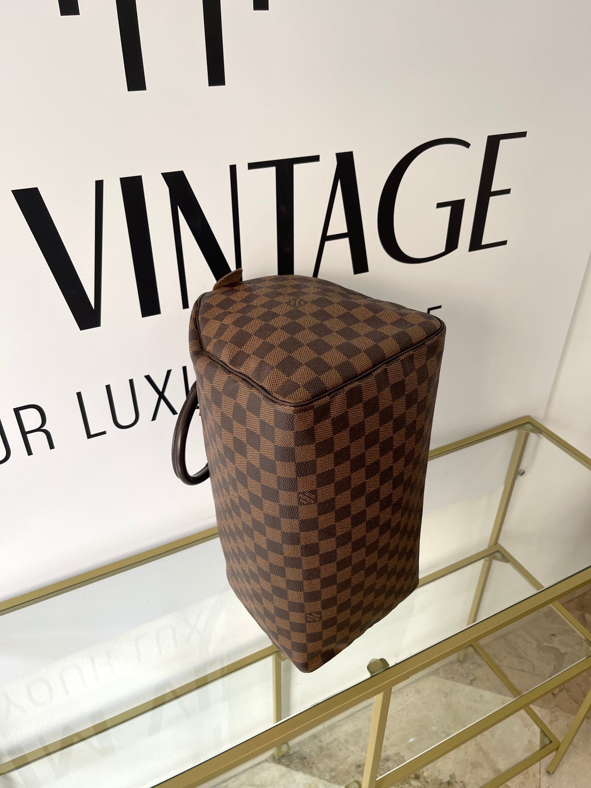 Borsa Speedy 35 Damier Ebène Louis Vuitton