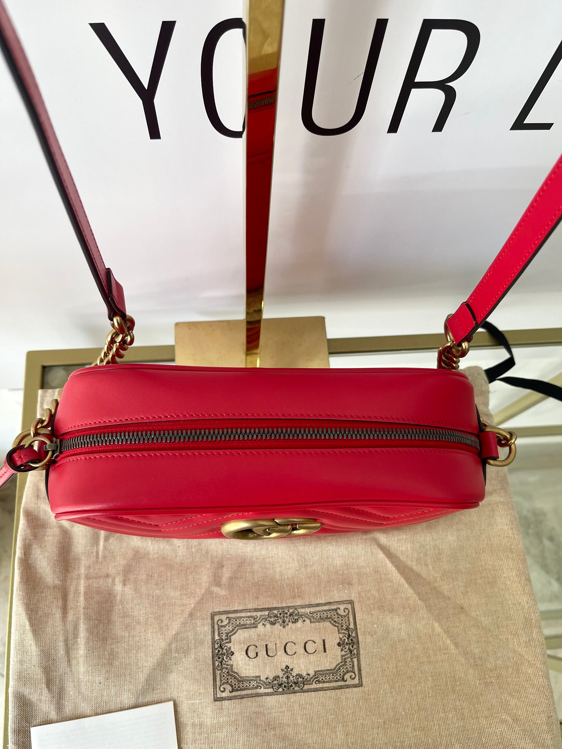 Borsa Camera Bag GG Marmont Matelassé Gucci