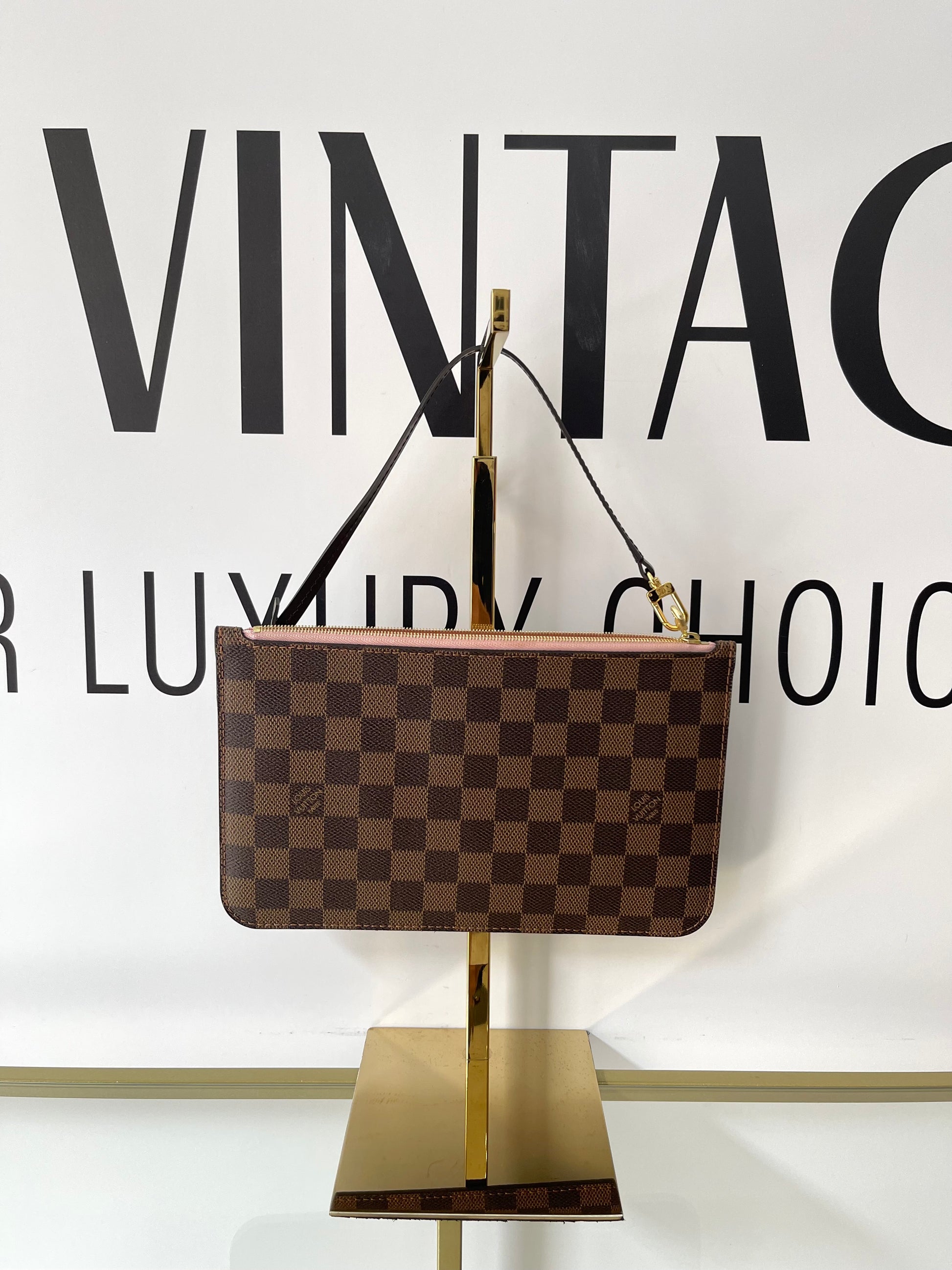 Pochette Damier Ebène Louis Vuitton