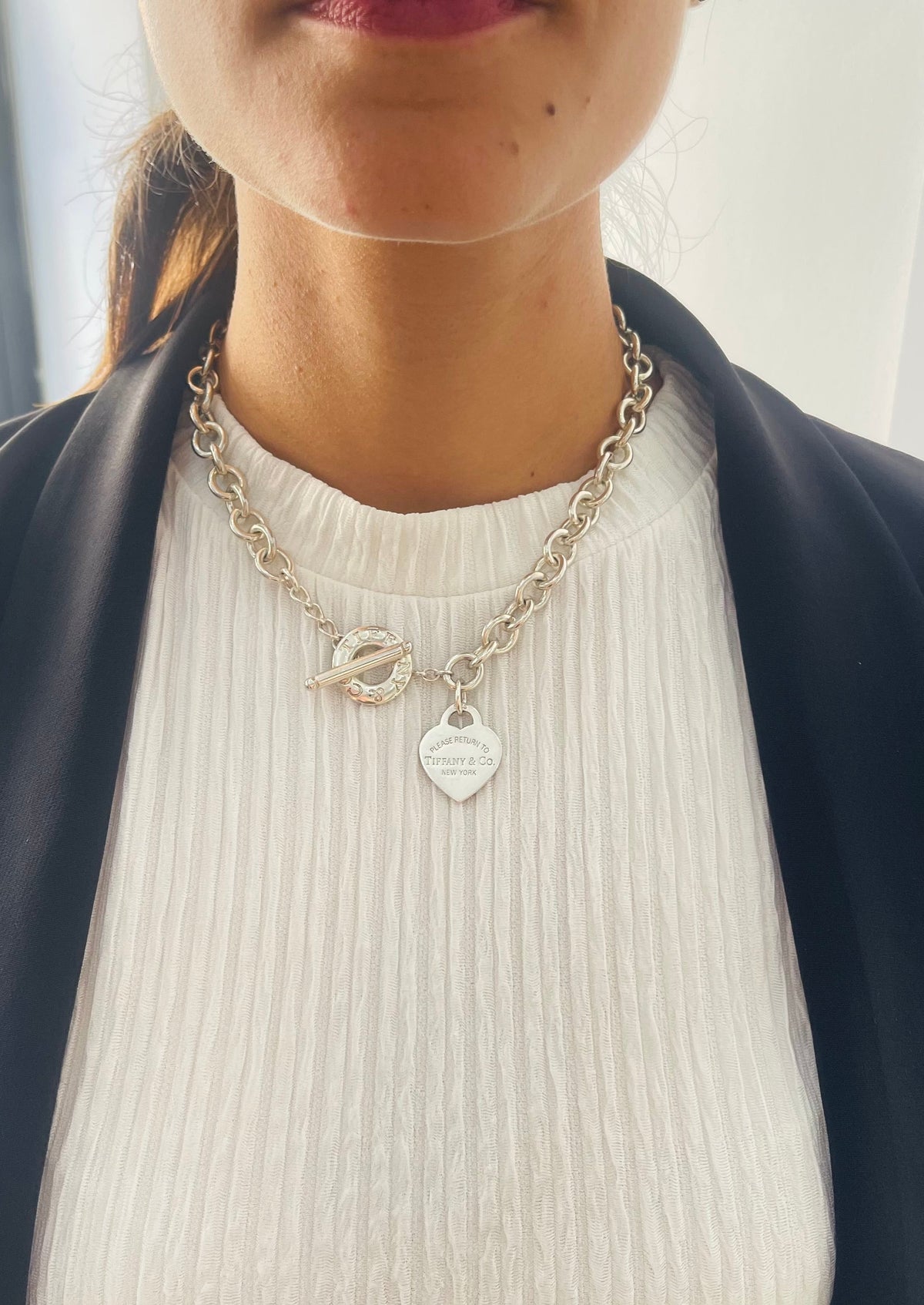 Collana Toggle Cuore M Tiffany