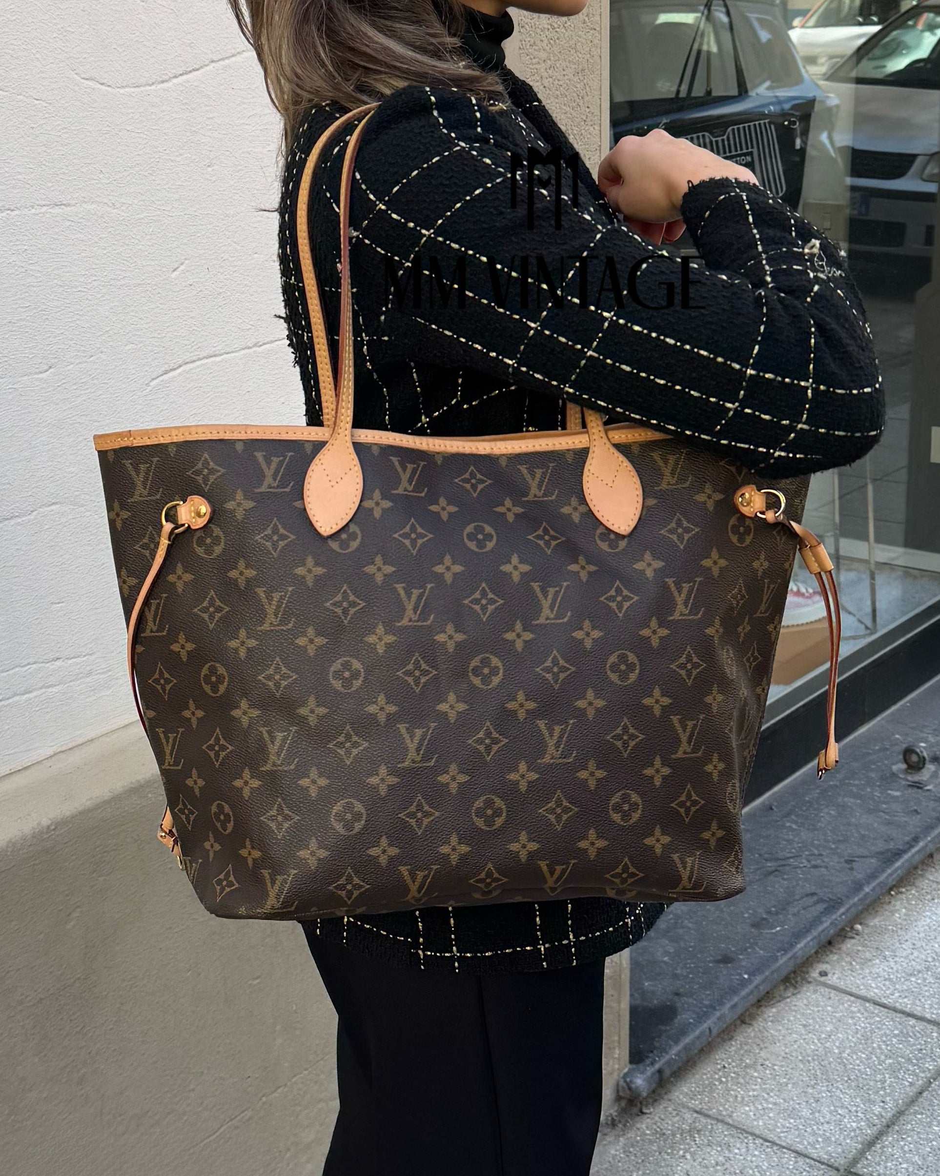Borsa Neverfull MM Monogram Louis Vuitton