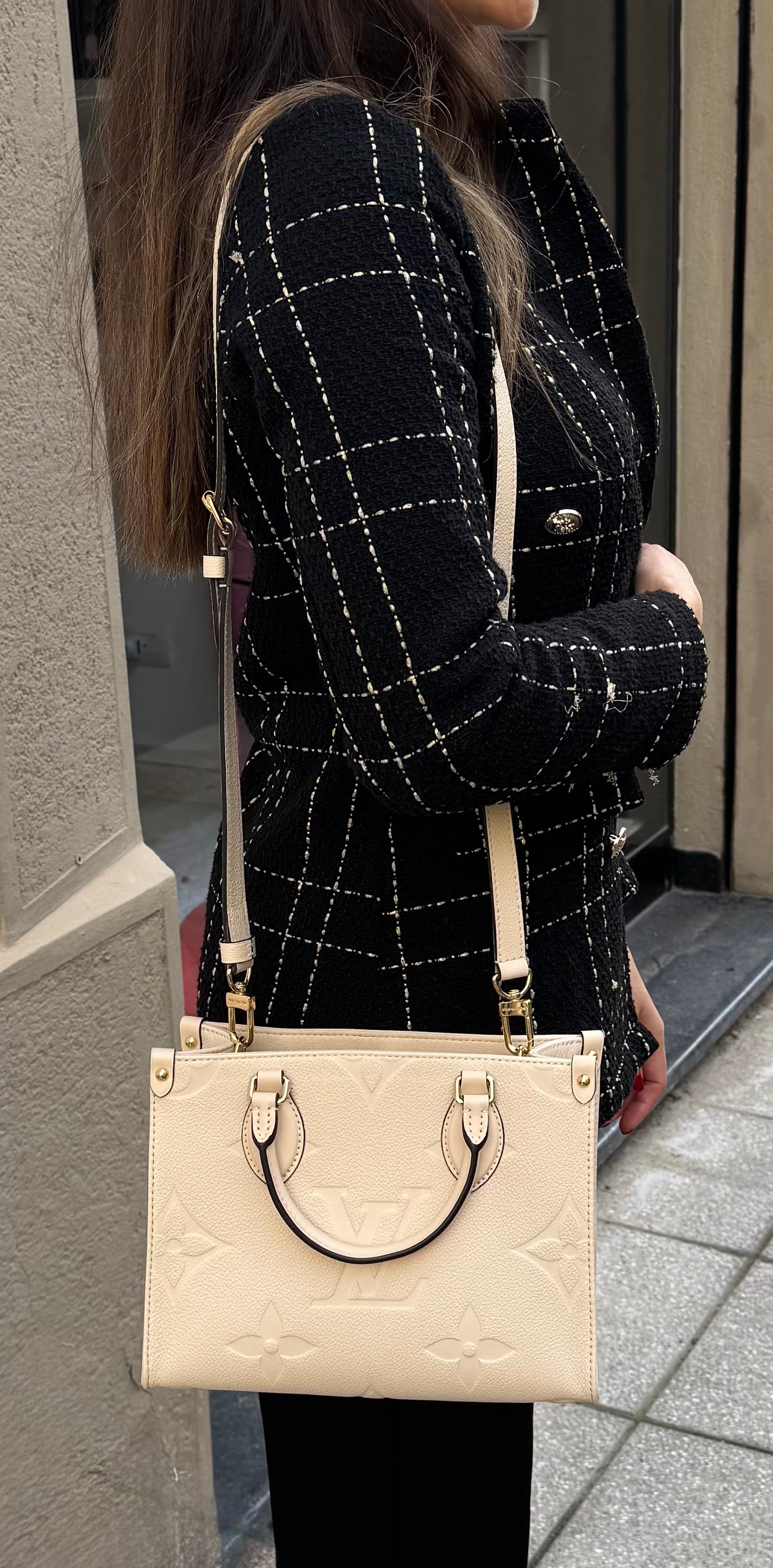 Borsa OnTheGo PM Monogram Empreinte Louis Vuitton