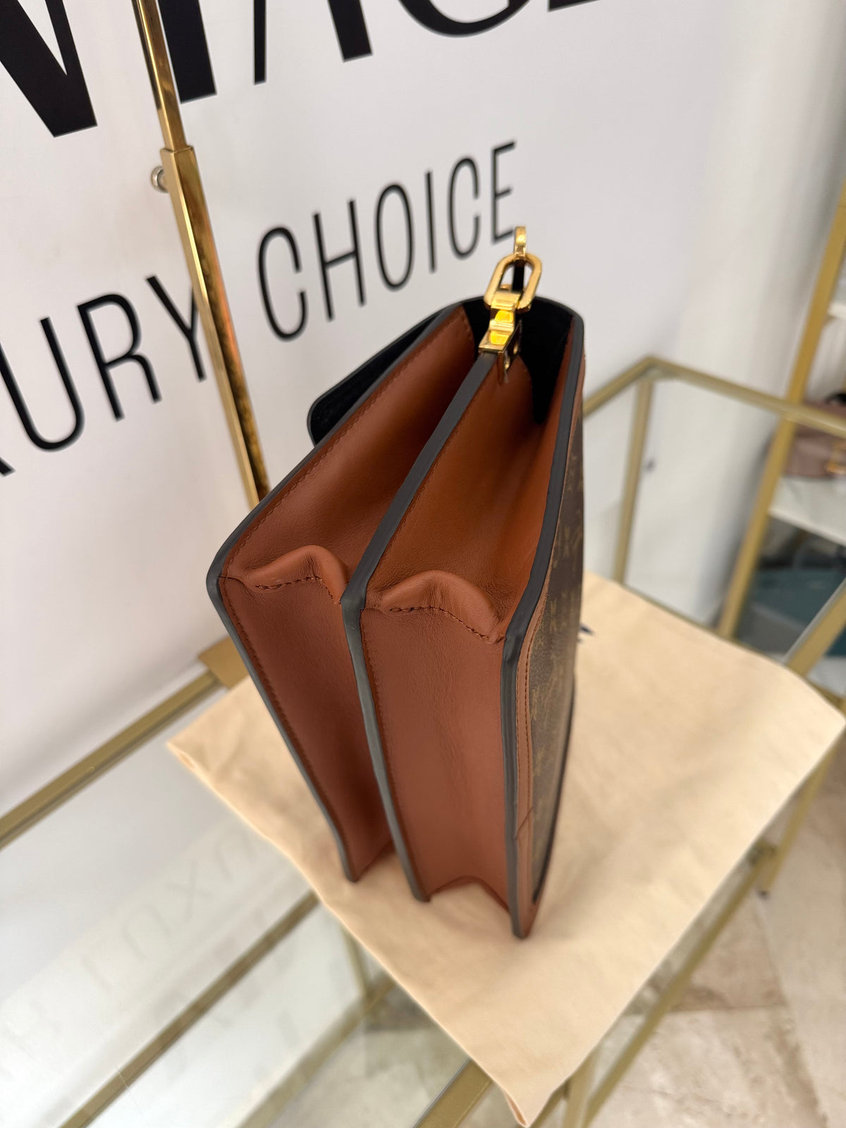 Borsa Dauphine MM Monogram/Monogram Reverse Louis Vuitton