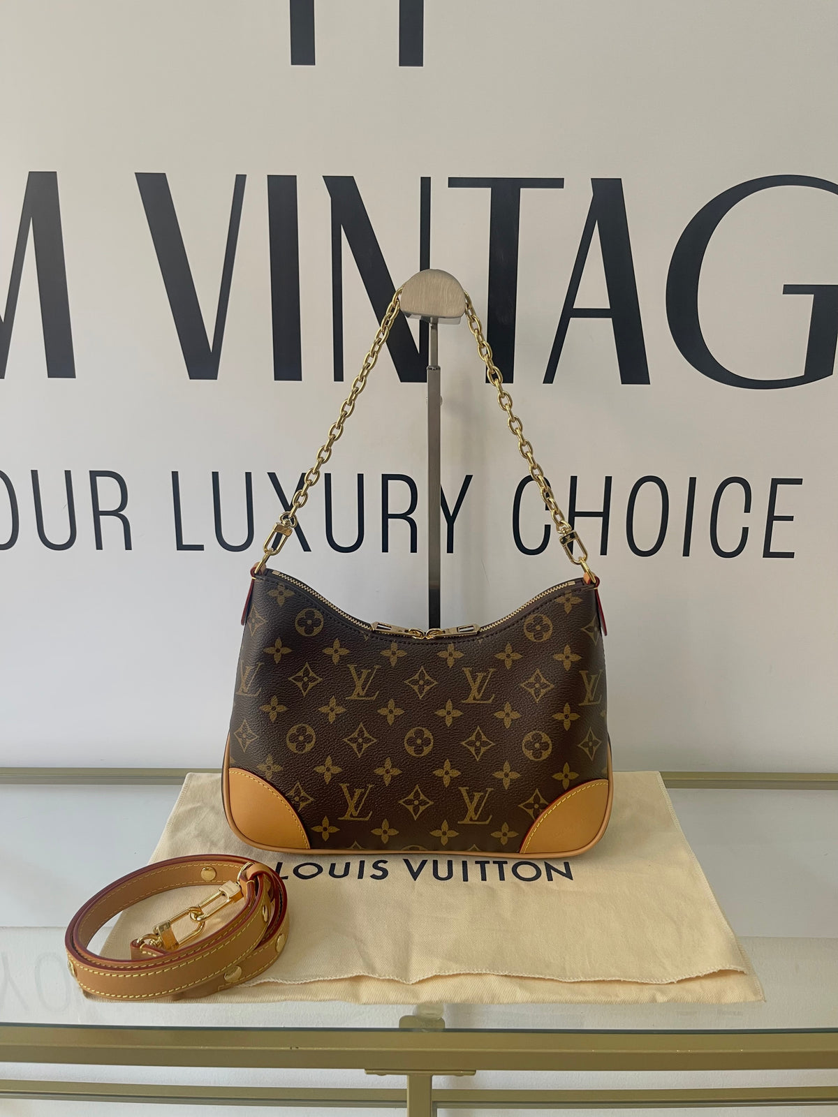 Borsa Boulogne PM Monogram Louis Vuitton
