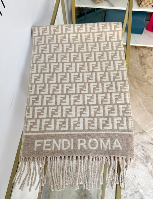 Sciarpa FF Jacquard Fendi