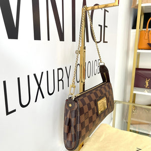 Borsa Eva Damier Ebène Louis Vuitton