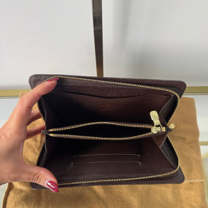 Portafoglio Zippy Damier Ebène Louis Vuitton