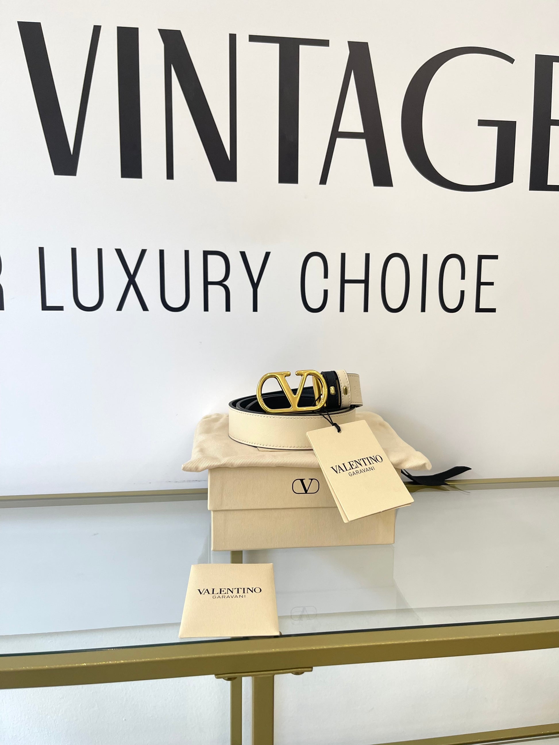 Cintura reversibile VLogo Signature Valentino Garavani