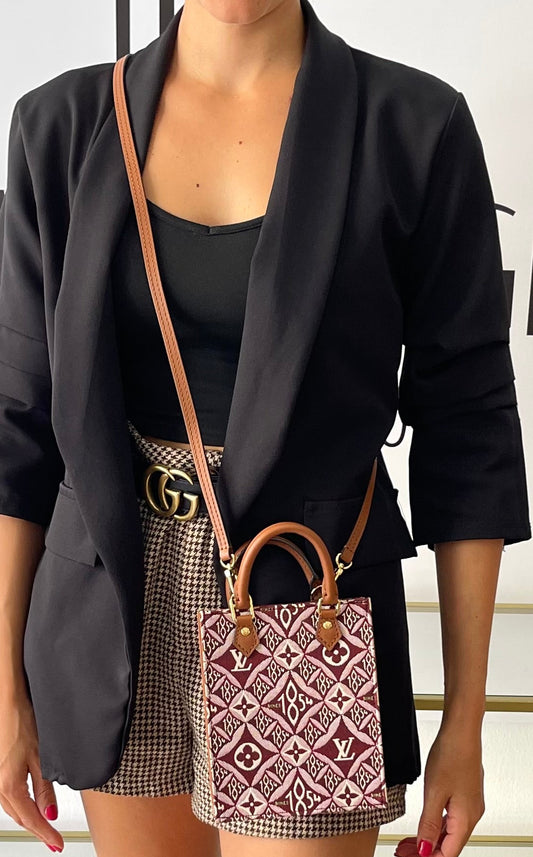 Borsa Petit Sac Plat Jacquard Since 1854 Louis Vuitton