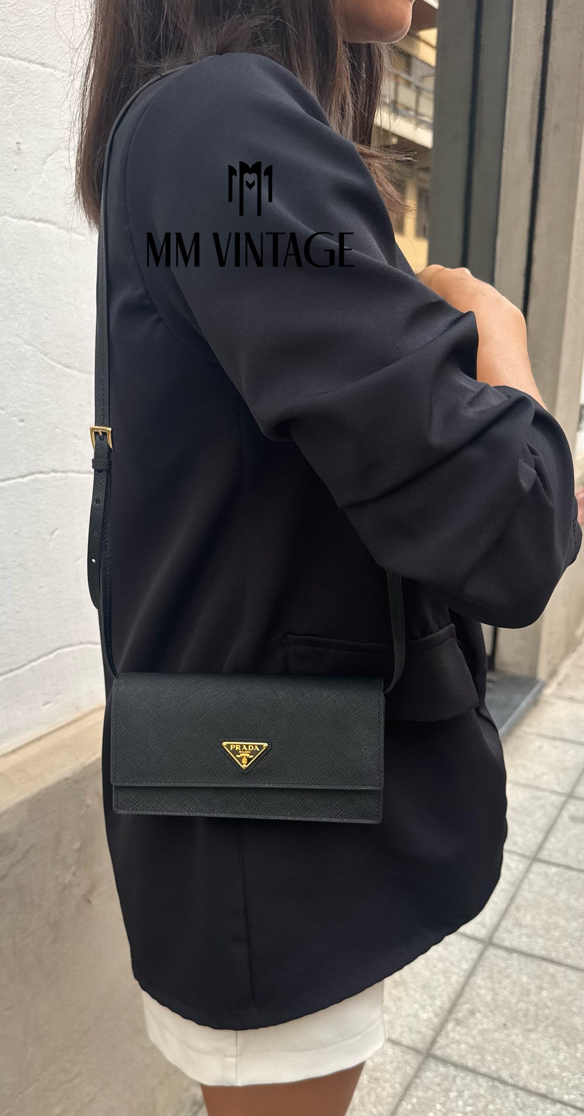 Borsa Mini In Saffiano Prada