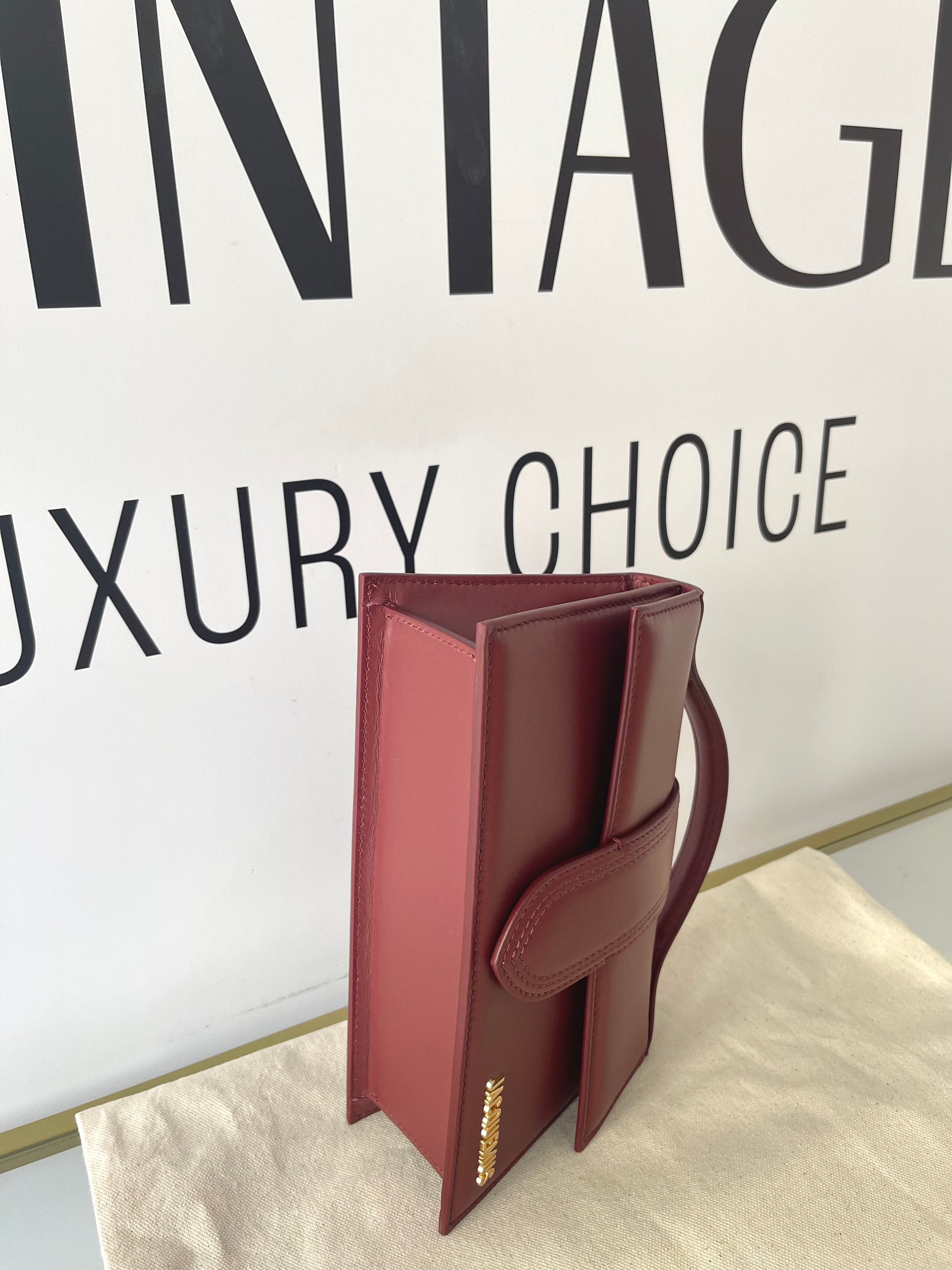 Borsa Le Grand Bambino Bordeaux Jacquemus