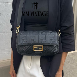 Borsa Baguette FF Fendi