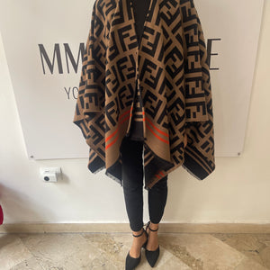 Poncho FF Fendi