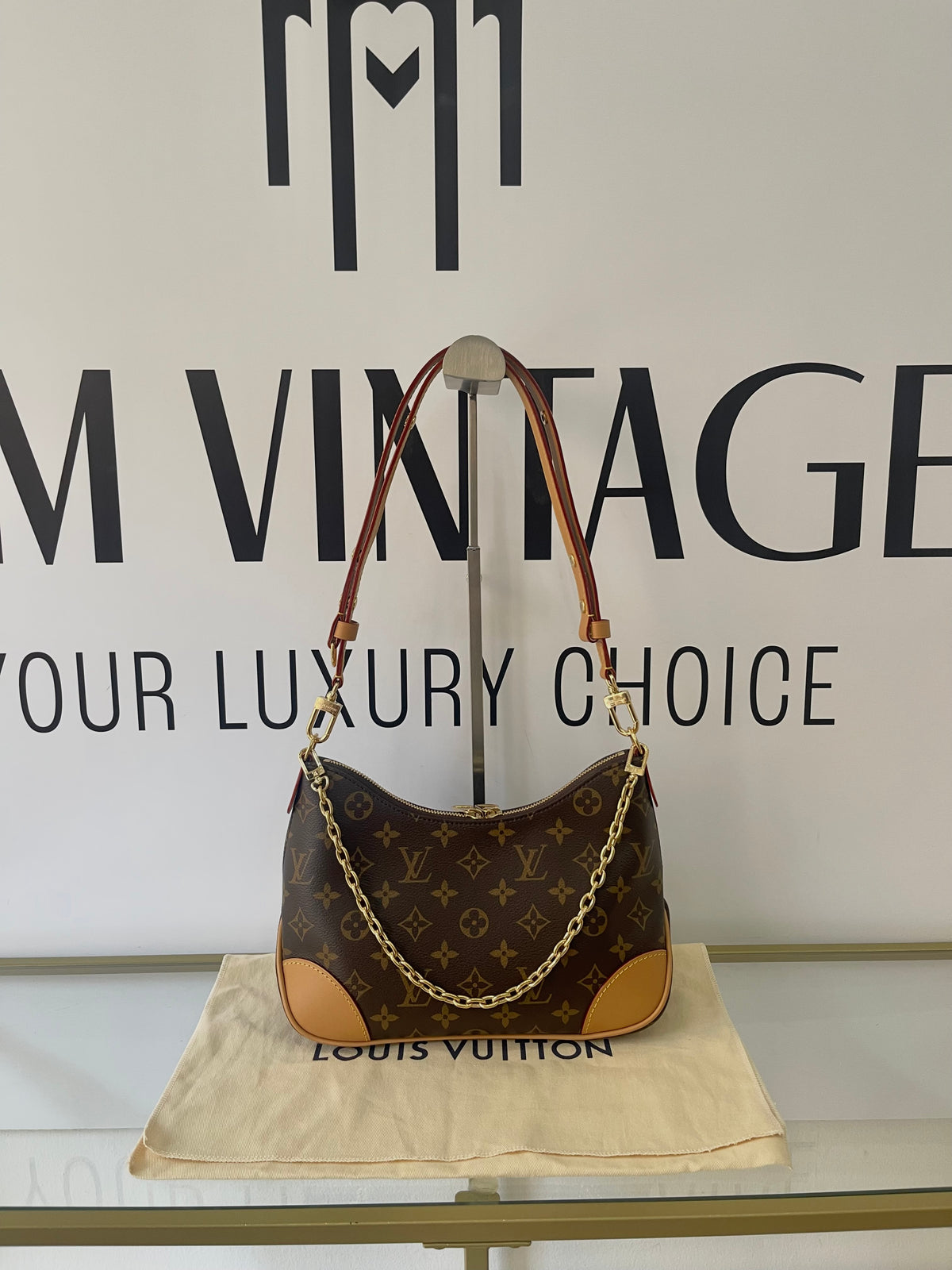 Borsa Boulogne PM Monogram Louis Vuitton