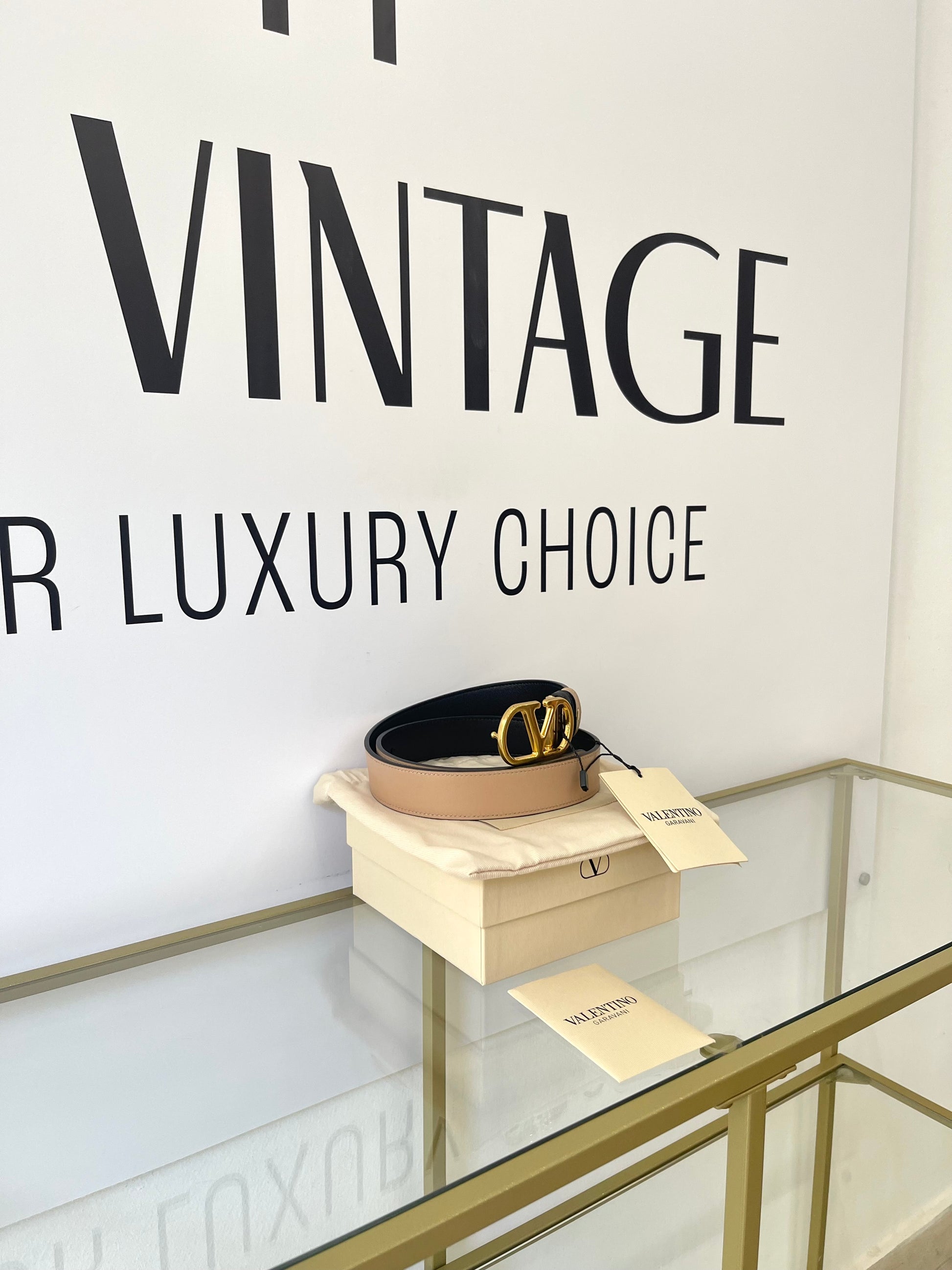 Cintura reversibile VLogo Signature Valentino Garavani