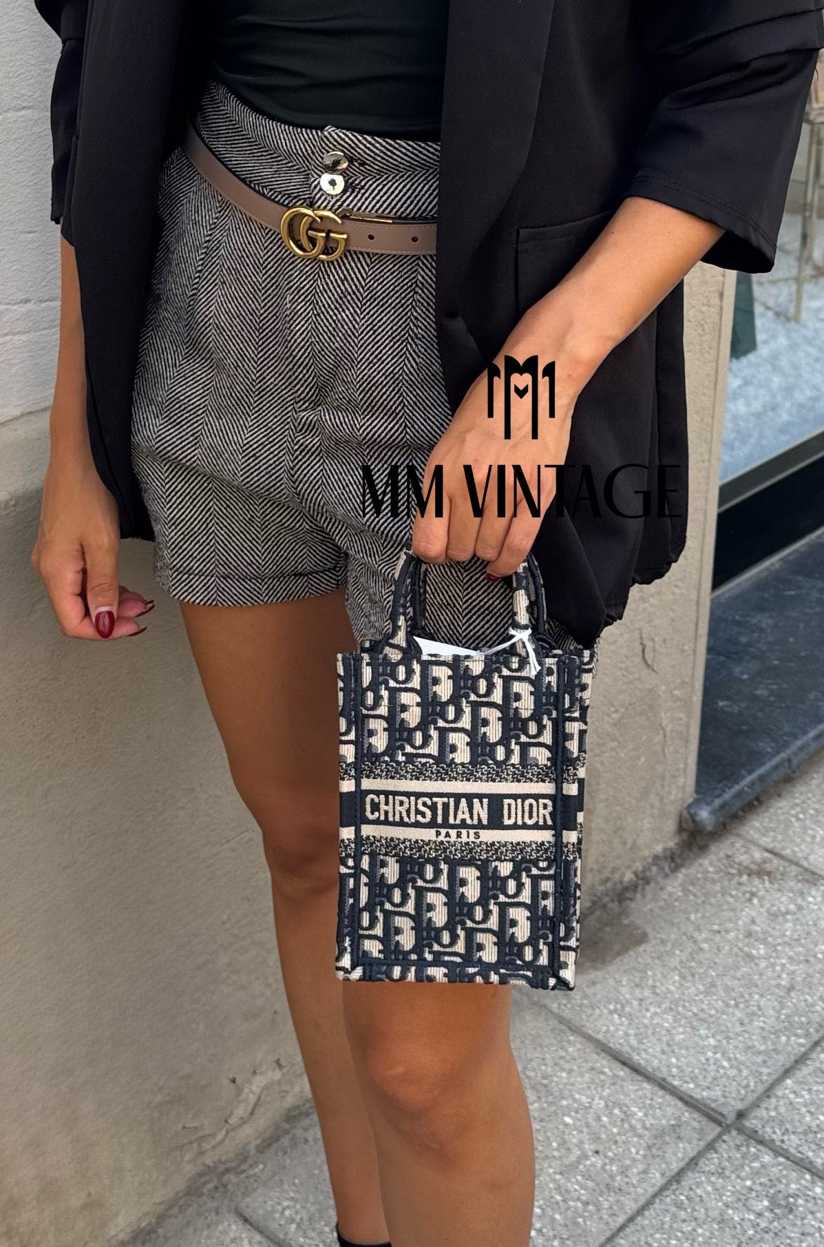 Borsa Dior Book Tote Mini Christian Dior