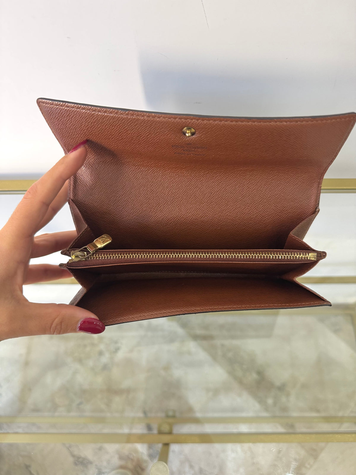 Portafoglio Sarah Monogram Louis Vuitton
