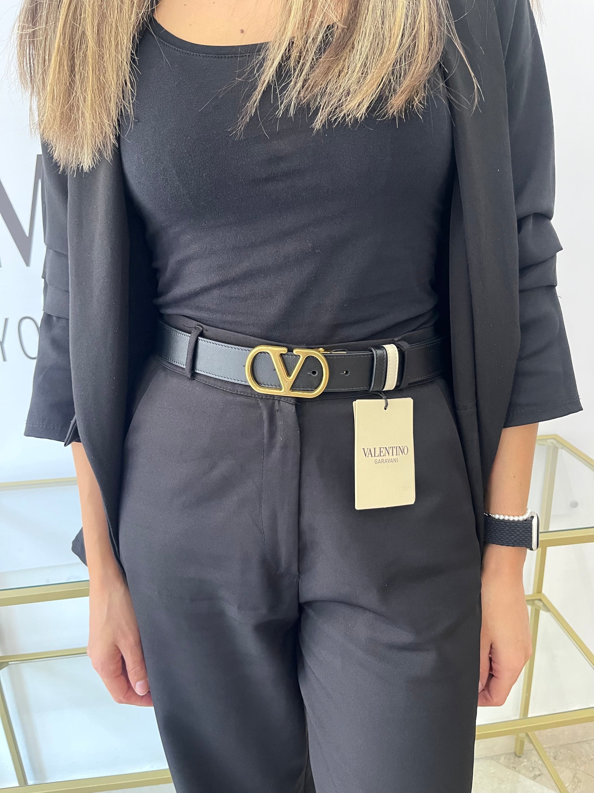 Cintura reversibile VLogo Signature Valentino Garavani