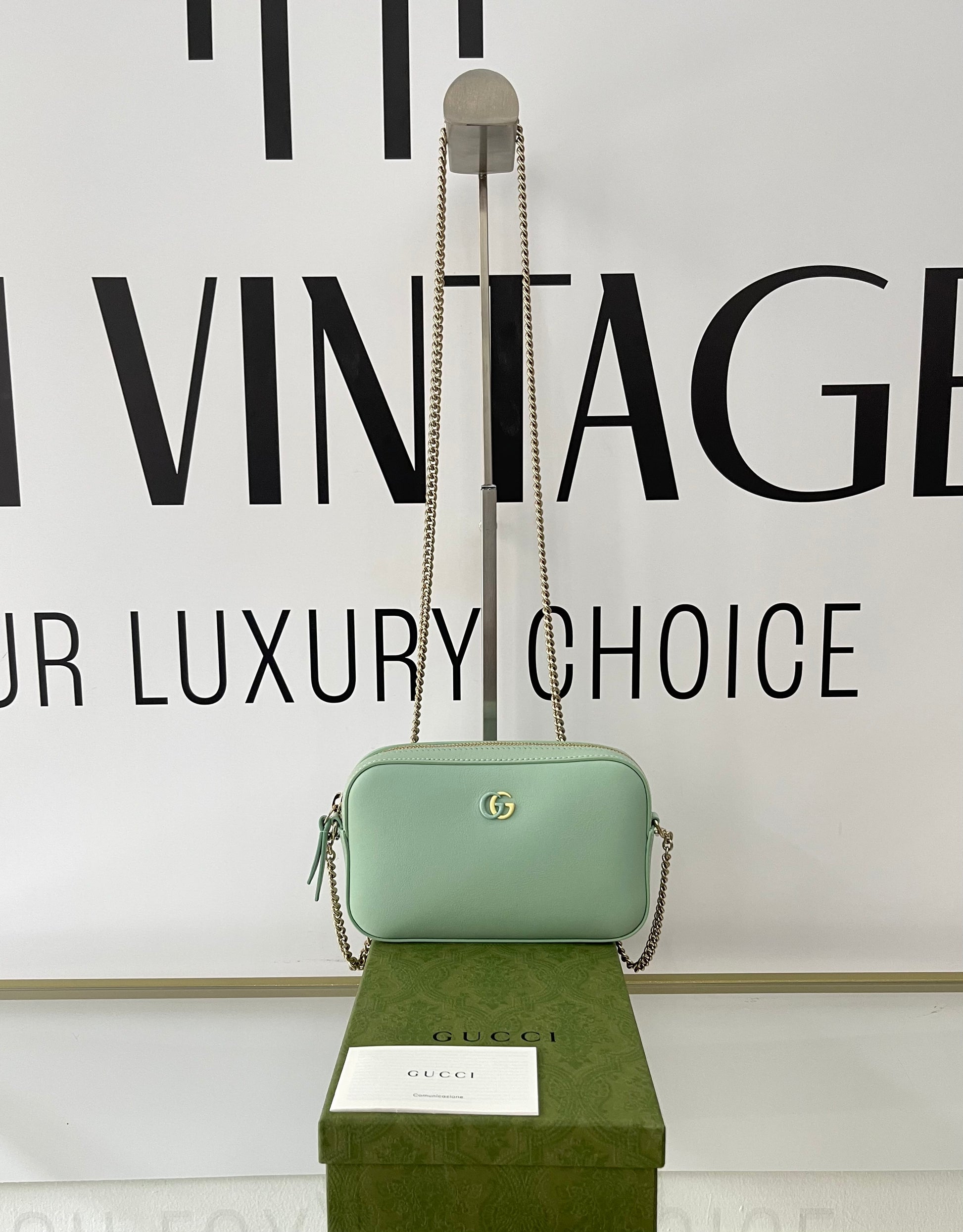 Borsa Mini Camera Bag GG Marmont Gucci