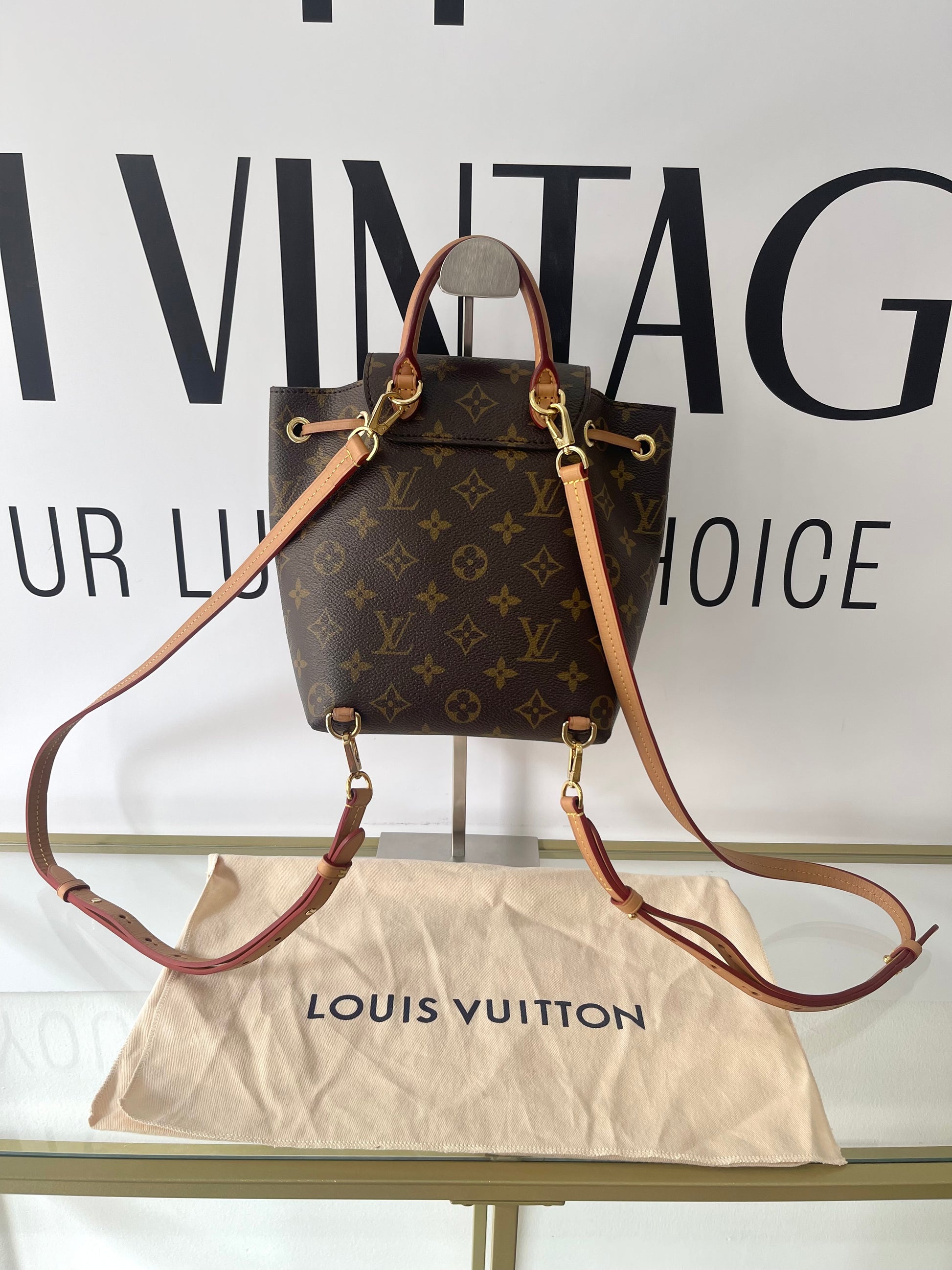 Zaino Montsouris BB Monogram Louis Vuitton