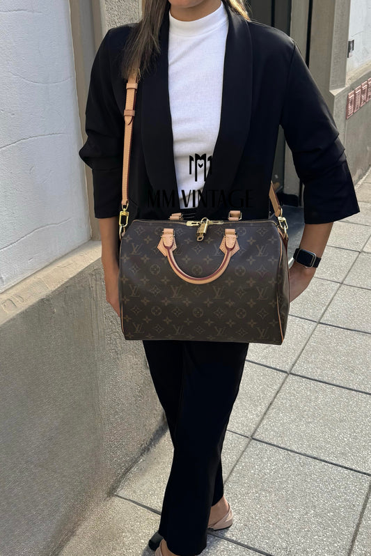 Borsa Speedy Bandoulière 30 Monogram Louis Vuitton